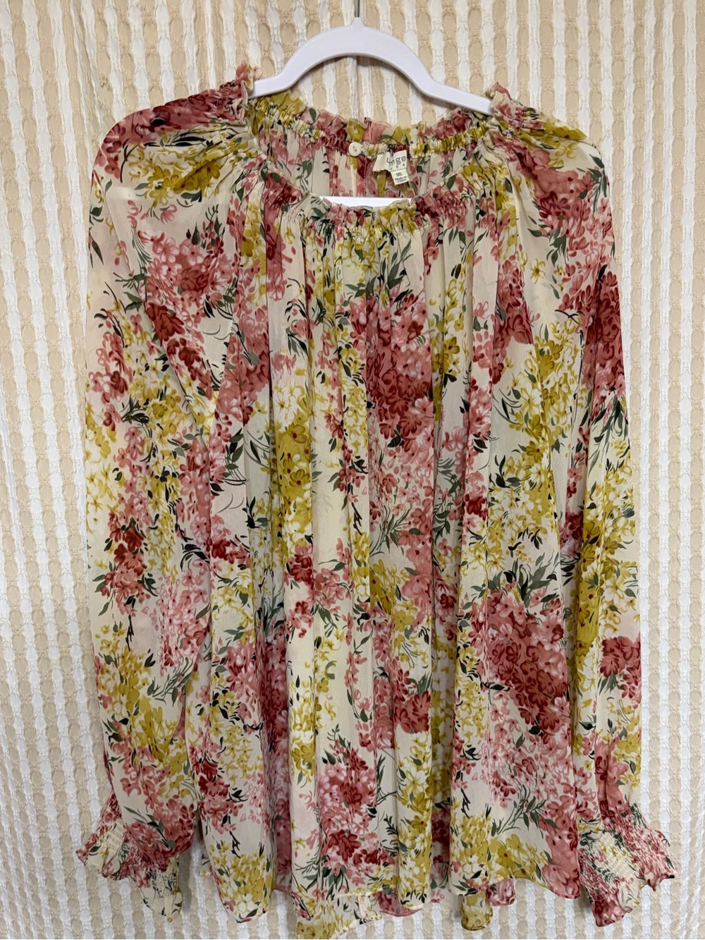 Floral Peasant Blouse